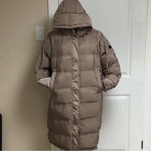 Beige Puffer Coat